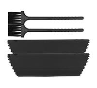 Vistreck Ensemble éplucheur d'ail-tube et Brosse à Rouleau d'épluchage en Silicone, Outil de Cuisine Odeur pour éplucher Facilement les Gousses 'ail