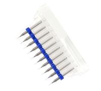 Vistreck Jeu d'outils de Micro-forets en Carbure PCB - 0,1 Mm - 10 Pièces pour le Perçage de Précision (0,2 mm)