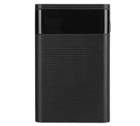 Vistreck KA4 Boîtier de Batterie Portable DIY 4 X pour Alimentation Mobile - Aucune Soudure Nécessaire, Idéal pour Le Chargement (Noire)