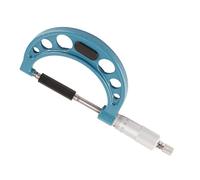 Vistreck Micromètre Extérieur en Acier Inoxydable, Outil pour une Mesure Précise de l'épaisseur avec clé, Précision de 0,01 Mm (50-75mm)