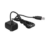 Vistreck Mini Pompe Submersible USB 12V DC, Pompe à Eau sans Balais 230L/H avec Base à Ventouse pour Utilisation Aquatique et Terrestre