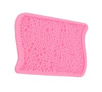 Vistreck Moule à Fondant de Gâteau en écorce d'arbre, Tapis de Texture en Silicone pour la Décoration Gâteaux et l'artisanat du Sucre