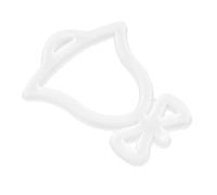 Vistreck Moule en Silicone de Noël pour Décorations - Fabriquez des Ornements Uniques de Différentes Formes (Étiquette suspendue série cloche Noël)