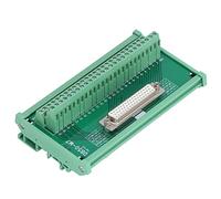 Vistreck Plaque d'adaptation DB50 vers Connecteur Terminal, Carte PCB - Femelle Droite, Nominale DC 60 V, Design Compact