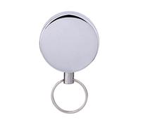 Vistreck Porte-clés Rétractable 60cm Câble en Acier, Porte-badge pour