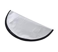 Vistreck Tapis de Foyer Rond Résistant à la Chaleur, Protecteur de Pont Gril pour Utilisation en Extérieur, Cam et Patio (40 Pouces)