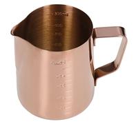 Vistreck Tasse à Mousser en Acier Inoxydable or Rose 550ML-mesure Précise et Conception sans Goutte pour les Amateurs de café