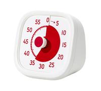 Visual Timer for Kids, 60-Minute Countdown Clock, Silent Time Management Tool, Self-Regulation Aid, for Kids, Students, Teachers, Cooking, School, Home, Work Use