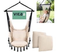 VITA5 Fauteuil suspendu pour l'extérieur Blanc