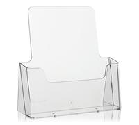 VITAdisplays Lot de 20 présentoirs de table Transparent Format A4