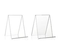 VITAdisplays Support de livre en Plexiglas original A5 & A6, Acrylique, Transparent, Moderne, Tabletop, Stand de livre