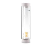 VitaJuwel Sana Carafe en verre avec pierres précieuses (pierres d'eau, pierres médicinales) pour revitaliser l'eau potable (JOY, nuage white)