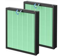 Vital 200S-P Lot de 2 filtres de rechange pour absorbeurs de toxines compatibles avec purificateur d'air LEVOIT Vital 200S, filtre à charbon actif HEPA 3 en 1 de qualité H13, Vital 200S-RF-TX