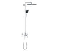 Grohe Vitalio Comfort - Set de douche avec mitigeur, 25x25 cm, 2 jets, chrome 26985001