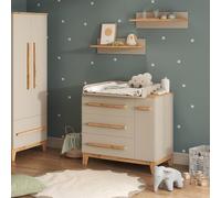 VitaliSpa Commode à Langer Malia Cachemire/Artisan 98x98cm