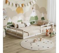 Lit pour enfant Vitalispa Minno Blanc 205x125cm sans matelas, Model 56642