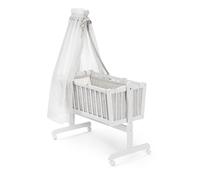 VitaliSpa Lit bébé, Blanc, 40x90