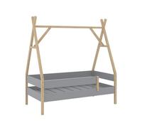 Lit d'enfant Vitalispa Bali Gris 80x160 cm, Model 51848
