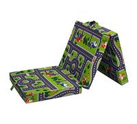 VitaliSpa Matelas, Vert, 190x70cm | pliable avec poignées de transport pour une utilisation flexible