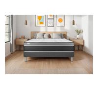 Ensemble VITAL CARE 140 x 200 cm sommier Kit gris