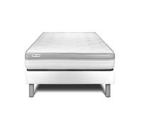 Ensemble VITAL RELAX 90 x 200 cm sommier Kit blanc