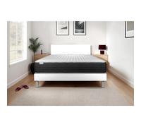 Ensemble VITALMEMO ONE 200 x 200 cm sommier Kit blanc