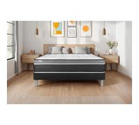 Ensemble VITAL CARE 180 x 200 cm sommier Kit noir