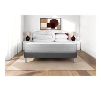 Pack prêt a dormir VITALMEMO 140 x 200 cm sommier Kit gris