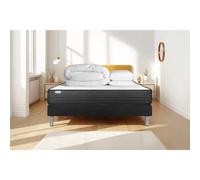 Pack prêt a dormir VITALPOWER 140 x 200 cm sommier Kit noir