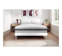 Ensemble VITALMEMO BACK 160x200cm sommier kit blanc