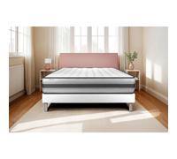 Ensemble VITALPOWER RECOVER 140 x 200 cm sommier Kit blanc
