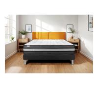 Ensemble VITALPOWER ZEN 140 x 200 cm sommier Kit noir