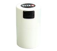 Vitavac - 5g à 20g hermétique Multi-Usage Vide Vide conteneur de Stockage Portable pour Aliments secs, Aliments et Herbes - Blanc
