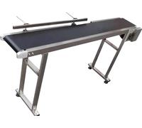 Vitesse réglable, construction durable, design convivial, bande transporteuse