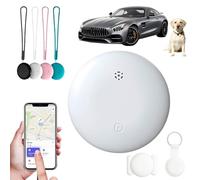 Vitivie Tracer GPS, GP90 Traceur GPS Android et iOS, Tracker Bluetooth Anti-Perte Ultra Précis pour Clés, Portefeuille et Chien, Compatible avec Apple Find My (Blanc)