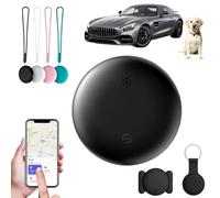 Vitivie Tracer GPS, GP90 Traceur GPS Android et iOS, Tracker Bluetooth Anti-Perte Ultra Précis pour Clés, Portefeuille et Chien, Compatible avec Apple Find My (Noir)