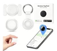 Vitivie Tracer GPS, Vitivie GPS GP90 Tracker Bluetooth Anti-Perte，Blanc | Mini Traceur Intelligent pour Clés Animaux Et Portefeuilles - Compatible avec L'application Find My D' Apple/Android