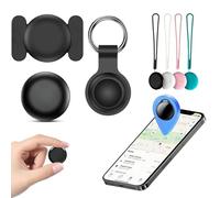 Vitivie Tracer GPS, Vitivie GPS GP90 Tracker Bluetooth Anti-Perte, Traceur Intelligent pour Clés Animaux Et Portefeuilles - Compatible avec L'application Find My D' Apple/Android (Noir)