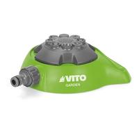 VITO - Arroseur d'irrigation Jardin multijets 8 Fonctions Raccord Ø 19/25 mm Rayon 8m