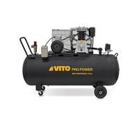 VITO - Compresseur à air triphasé 300L 10 Bar 4000W 5.5CV 500L/min - Compresseur d'atelier pour outils pneumatiques peinture gonflage pneus