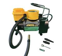 VITO - Compresseur portable 140W 10 bar 115PSI Multi fonctions 35L/min Accessoires et Sac