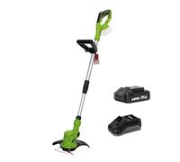 Coupe Bordure sans fil avec Batterie 20V 3.0AH + Chargeur + Jeu de 20 lames coupantes Mat télescopique VITO
