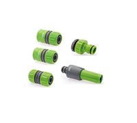 VITO - Kit arrosage 5 pièces diam 25-1' Lance Multi Jet + Nez de Robinet + 2 raccords Rapides + Embout raccord