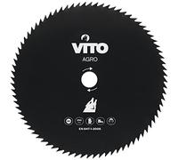 VITO - Lame de coupe débroussailleuse 80 dents - diam 255mm Alesage 25.4