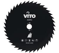VITO - Lame de Coupe Pour Débroussailleuse Diam 255mm 40 dents Alesage 25.4 universelle