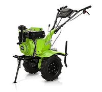 VITO Motobineuse diesel 4T 7 CV 246 cm³ avec fraises et butteur, démarrage électrique