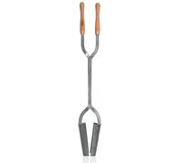 VITO - Pelle croisée 2 Manches pour Trous de poteaux Acier trempé Manche Bois 121.5 cm