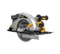 VITO -Scie circulaire 2100W Lame 235 mm 40 Dents Alesage 30mm Angle de Coupe 0°- 45°