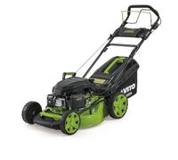 Tondeuse Thermique Essence 4,5 CV 144 cc Moteur 4T - Coupe 46cm Bac 60L Mulching 7 hauteurs 25 à 75mm Pelouse 1250m² VITO