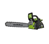 Tronconneuse thermique 45cm3 Lame 45 cm Guide OREGON Moteur 2T Carburateur Walbro Coupe Bois Élagage Abattage VITO